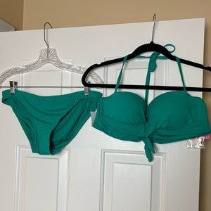 Kate Spade Green Bathing Suit NWT